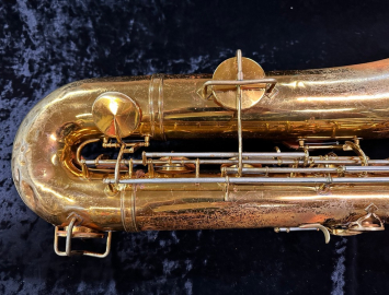 Photo Vintage King Zephyr Baritone Saxophone, Serial #331419 – Project for Repair or Parts